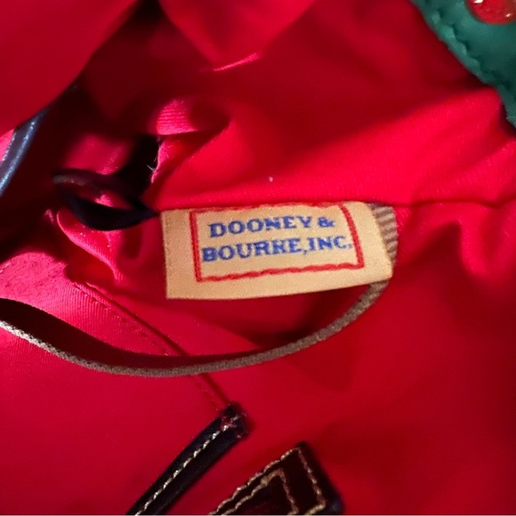 Dooney & Bourke Florentine Toledo Medium Mail Bag Satchel Chestnut Brown Leather - Picture 14 of 16